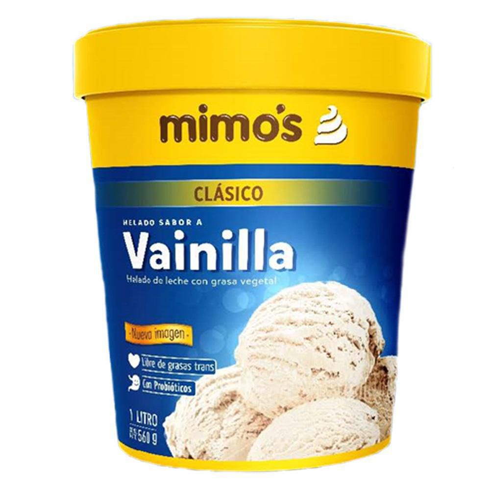 Helado MIMOS sabor vainilla (560  gr) img #1