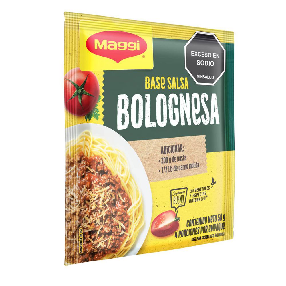 Base para pasta MAGGI bolognesa (50  gr) img #5