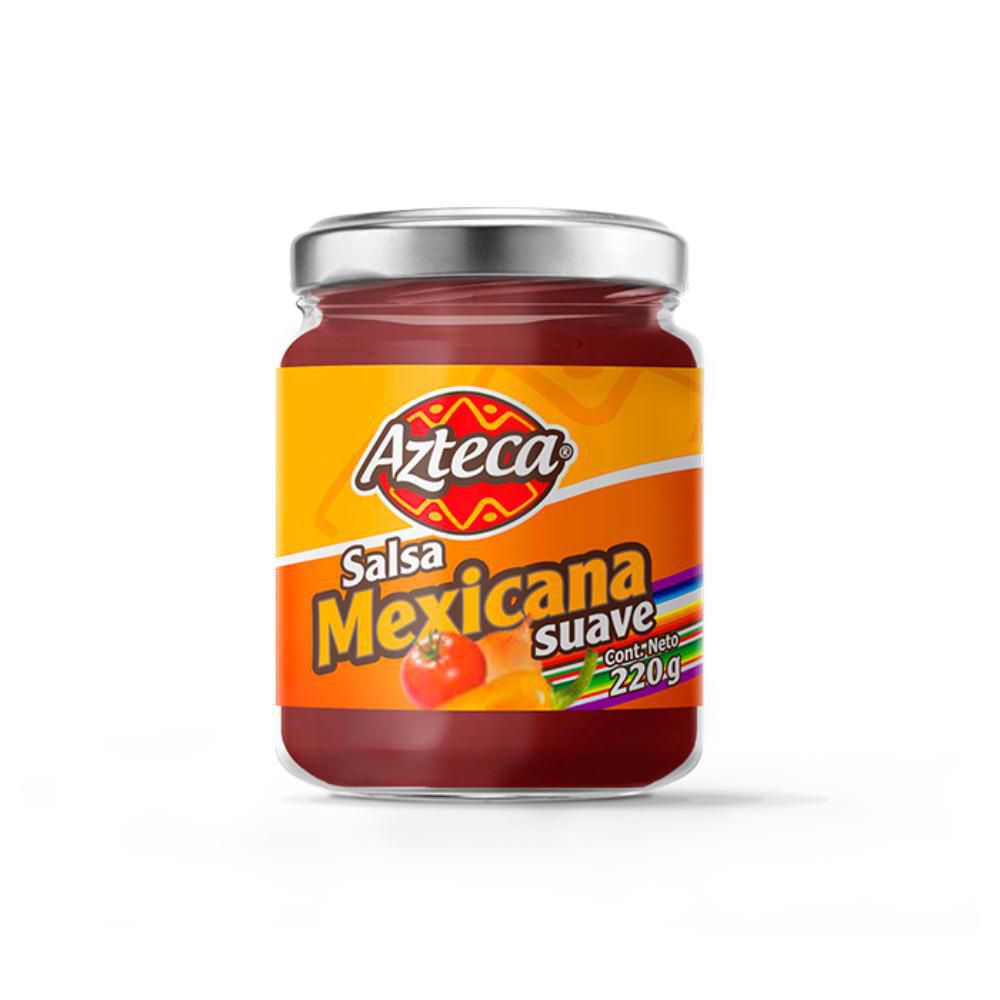 Salsa mexicana AZTECA suave (220  gr) img #1
