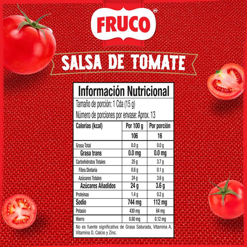 Salsa de tomate FRUCO doy pack (190  gr) img #6