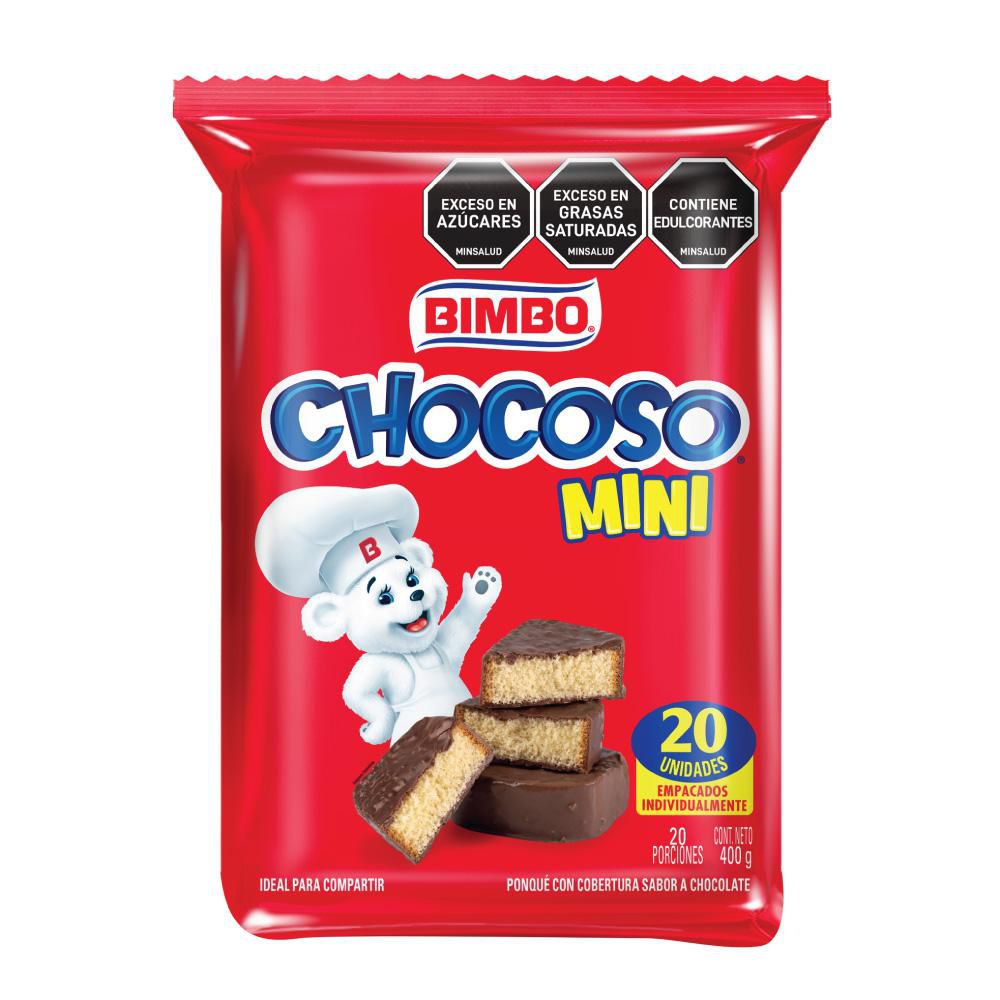 Chocoso  BIMBO Minix x20und (400  gr) img #1