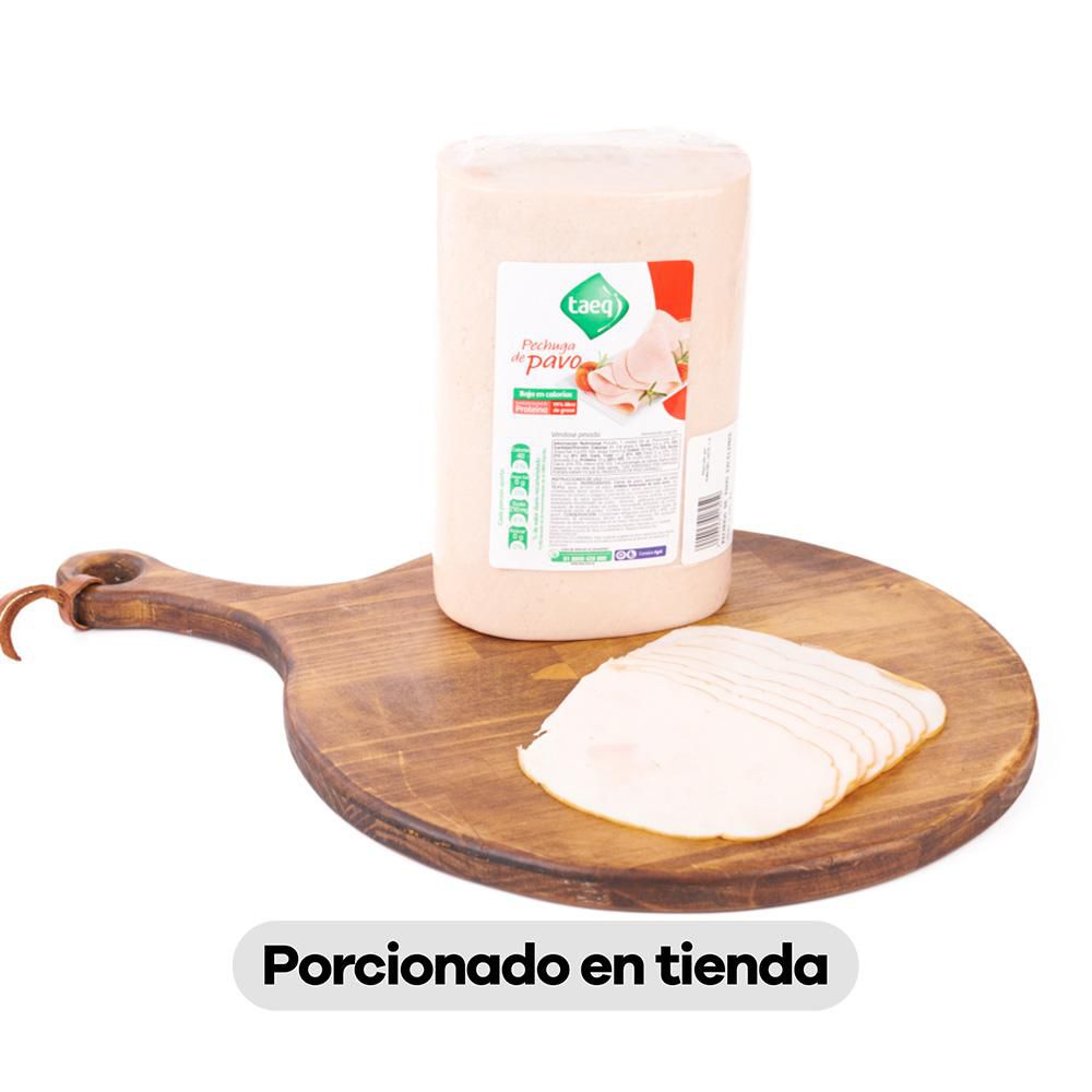Pechuga de pavo TAEQ porcionada en tienda img #1