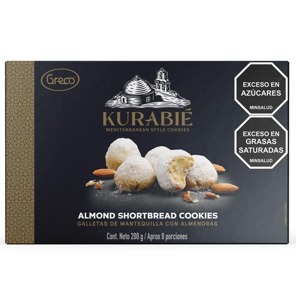 Galletas KURABIE mantequilla con almendras kurabie (200  gr) img #1