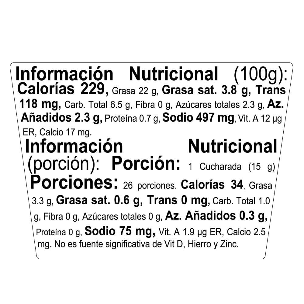 Salsa showy ZAFRAN con ajo (390  gr) img #3