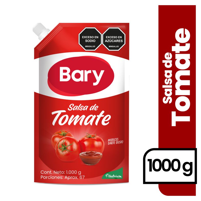 Salsa de tomate BARY doy pack (1000  gr) img #1