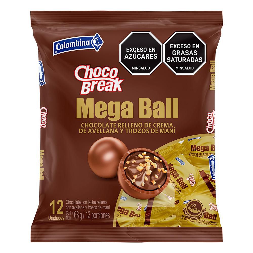 Bombones de chocolate CHOCOBREAK relleno de cremas (168  gr) img #1