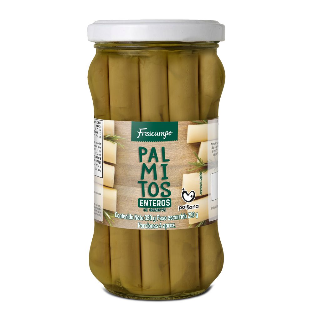 Palmitos FRESCAMPO enteros (220  gr) img #1
