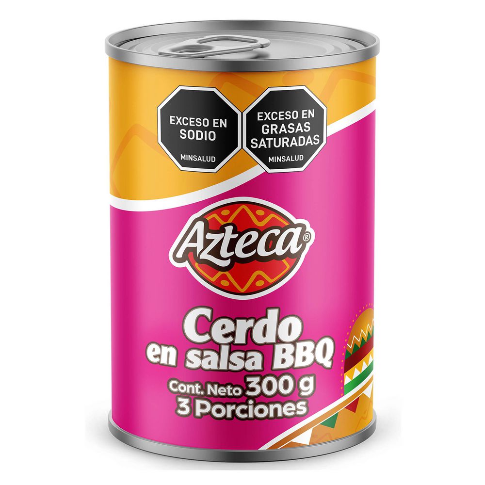 Cerdo AZTECA salsa BBQ (300  gr) img #1