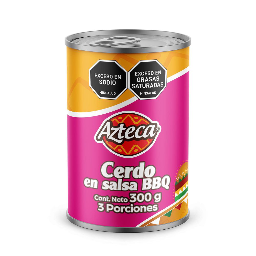 Cerdo AZTECA salsa BBQ (300  gr) img #2
