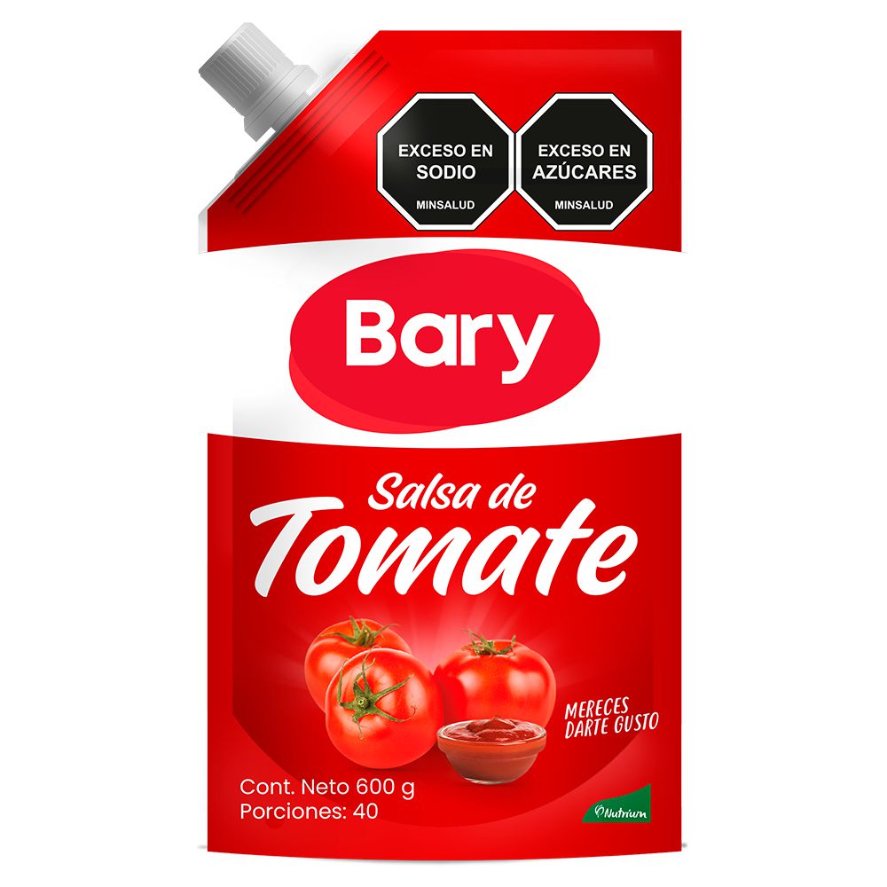Salsa de tomate BARY doy pack (600  gr) img #1