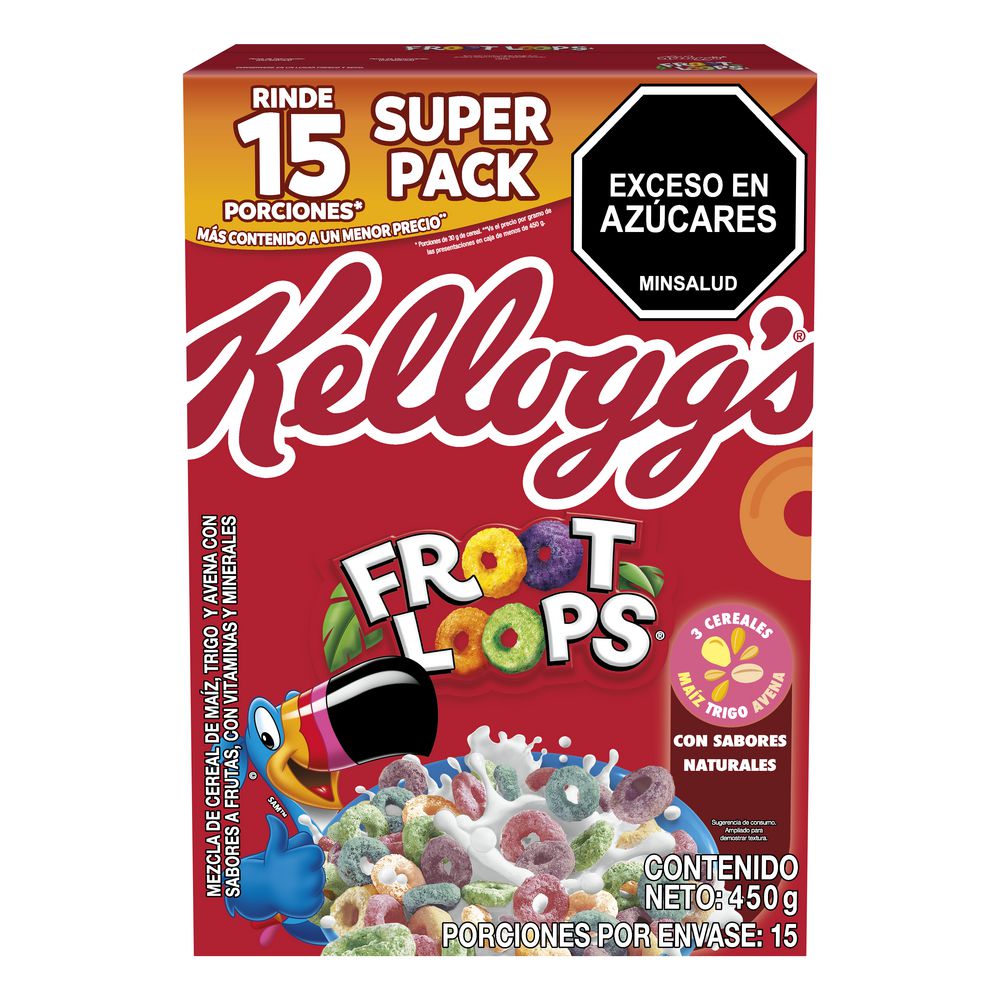 Cereal FROOT LOOPS frutal (450  gr) img #1