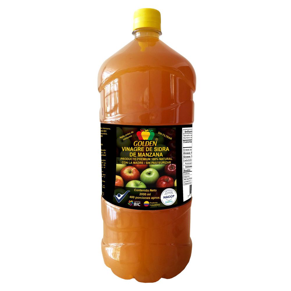 Vinagre sidra de manzana GOLDEN premium (2000  ml) img #1