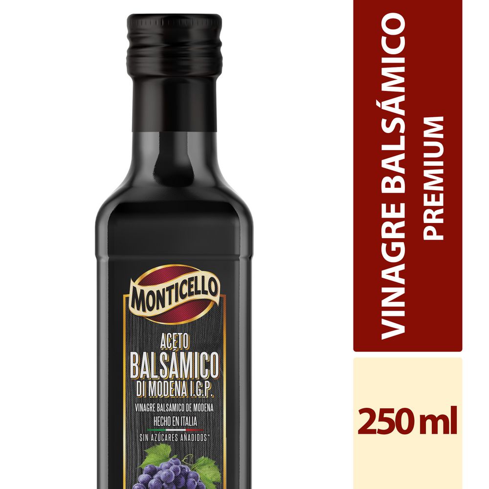 Vinagre balsámico MONTICELLO premium (250  ml) img #1