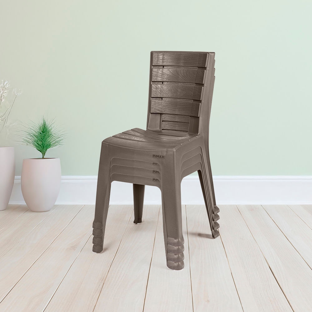 Silla Barú Sin Brazos Pack X 4 Und img #1