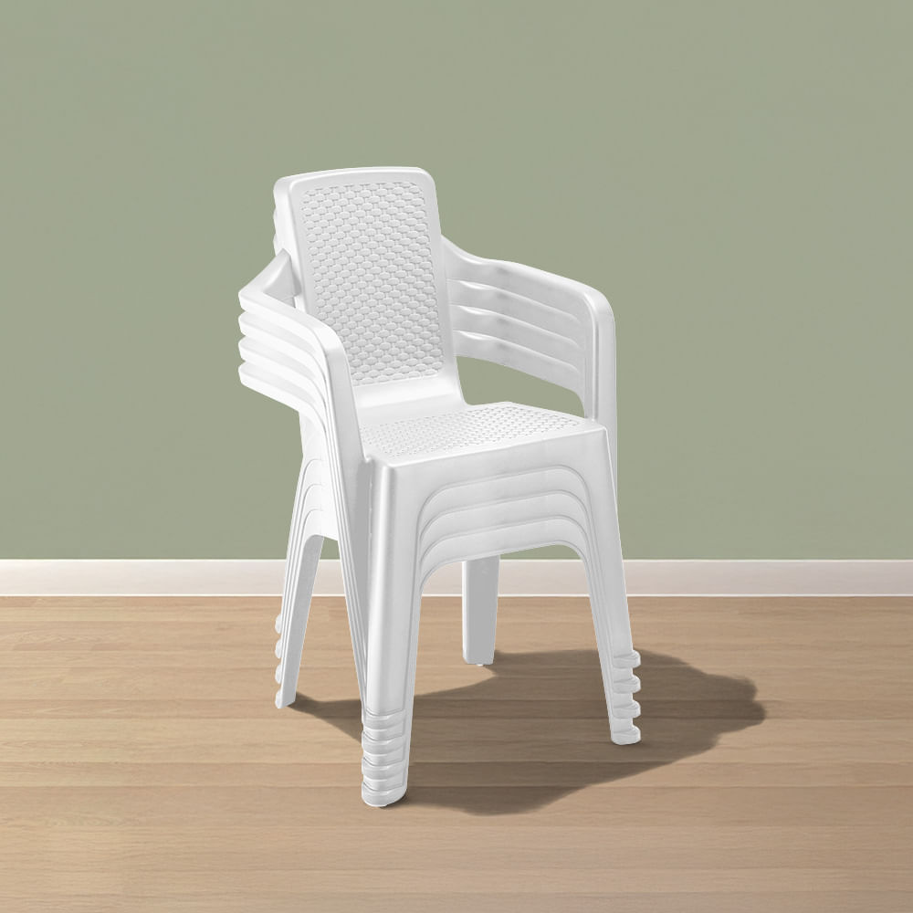 Silla Eterna Con Brazos Pack x 4 Und img #1