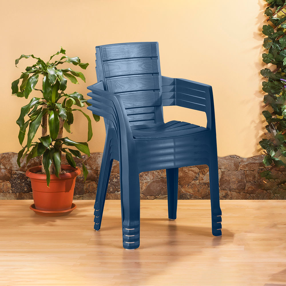 Silla Barú  Trendy Con Brazos Pack x 4 Und img #1