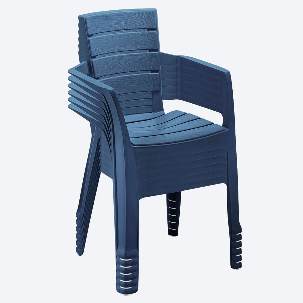 Silla Barú  Trendy Con Brazos Pack x 6 Und img #1
