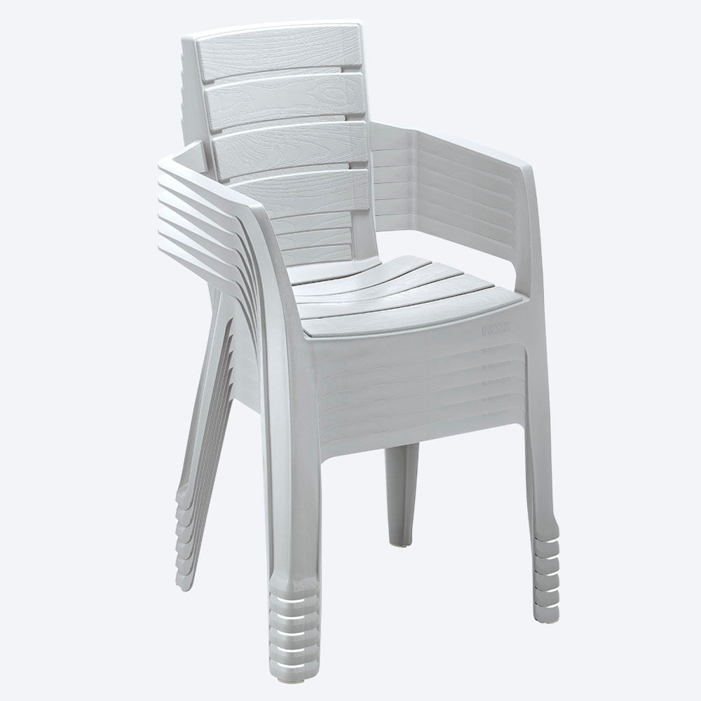 Silla Barú Con Brazos Pack x 6 Und img #2