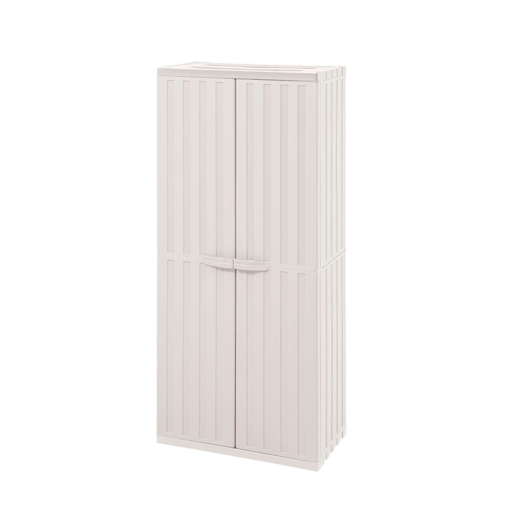Combo Cocina Home Armario Grande Liviano Home  Canasta Organizadora Taupe img #2