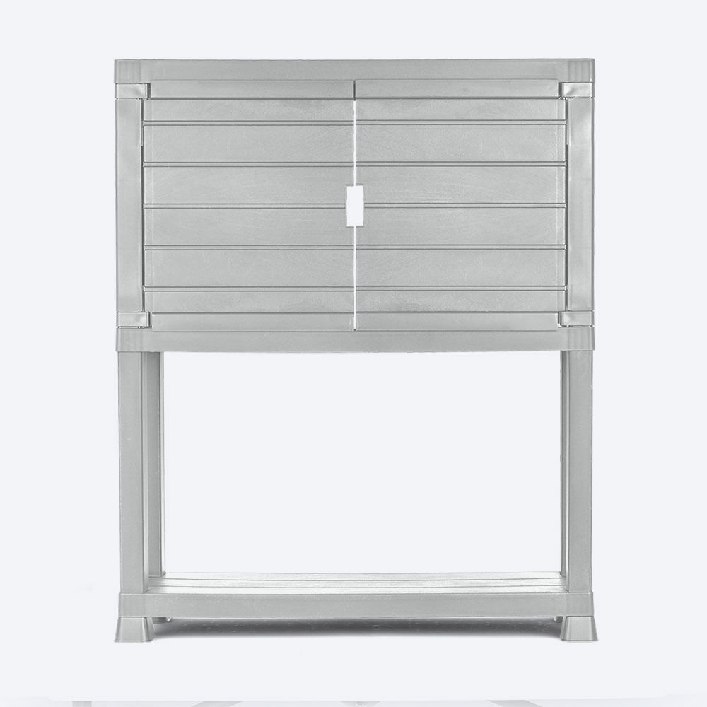 Combo Organizador Barú Armario Grande  Mueble Organizador Gris img #11