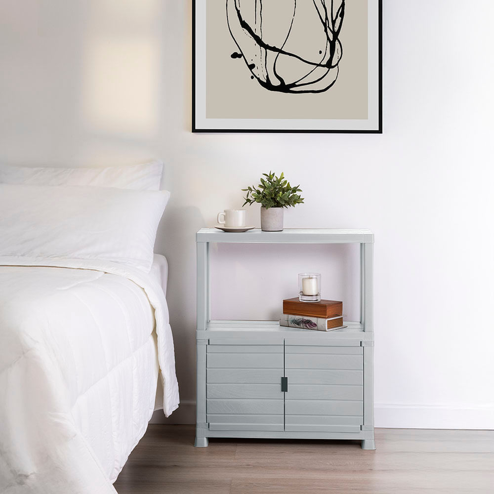 Combo Organizador Barú Armario Grande  Mueble Organizador Gris img #7