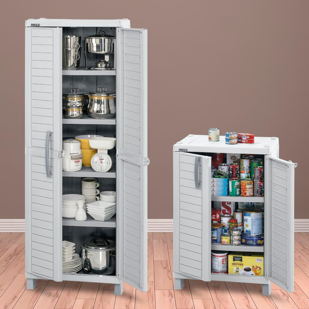 Combo Cocina Barú Armario Grande  Armario Mediano  Gris img #1