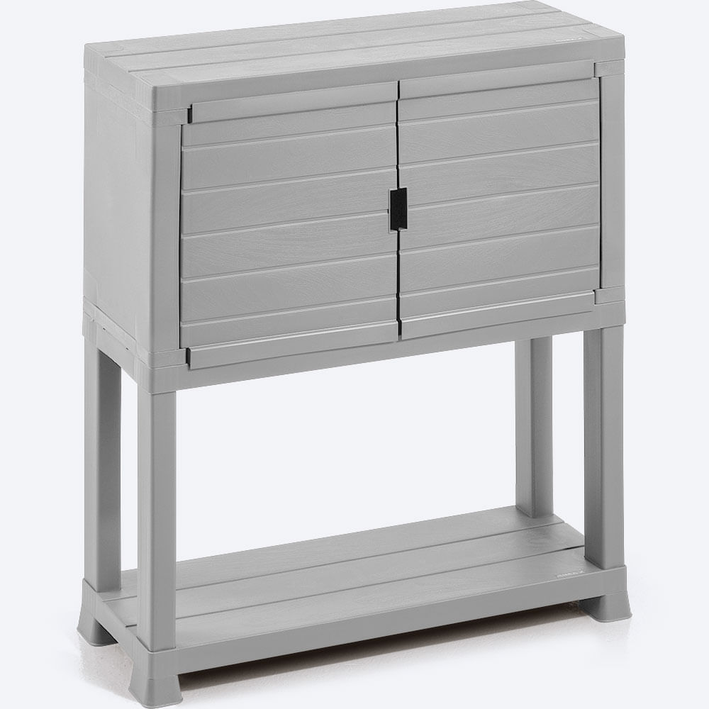 Combo Organizador Barú Armario Mediano  Mueble Organizador Gris img #6