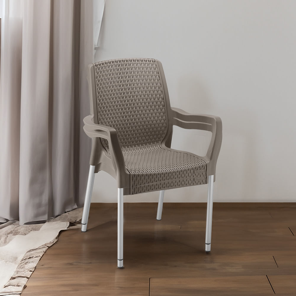 Silla Apariencia Shia Con Brazos X 2 Und img #2