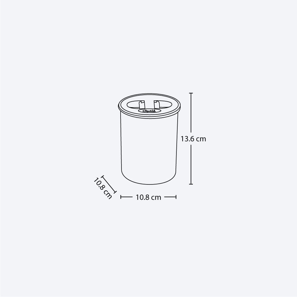 Recipiente Hermético 850 ml Taupe img #5