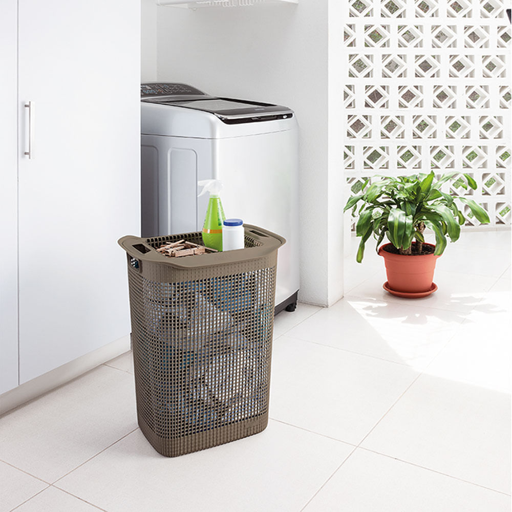 Cesta para Ropa Linum con Tejido Premium img #1