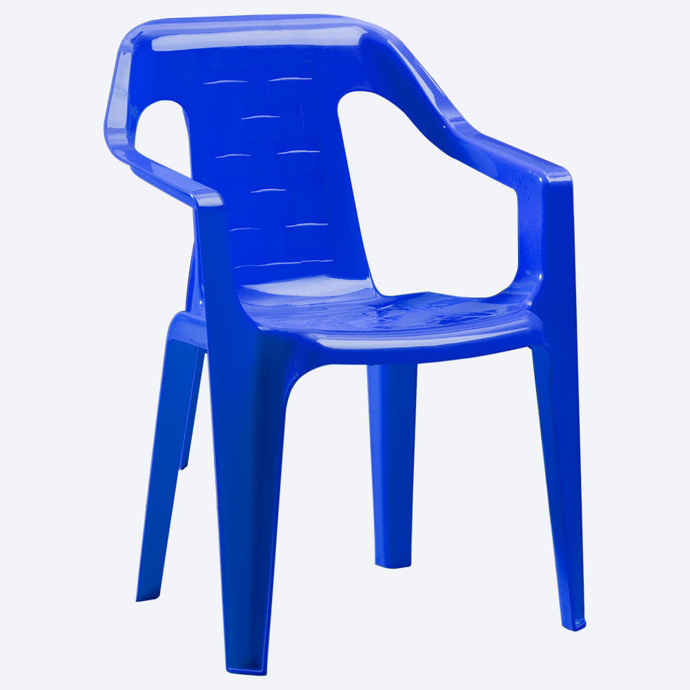 Combo Infantil 1 Mesa  4 Sillas Azul img #3