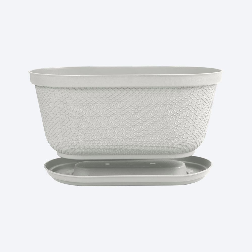 Matera Ovalada Rafia 40 Cm con Plato img #3