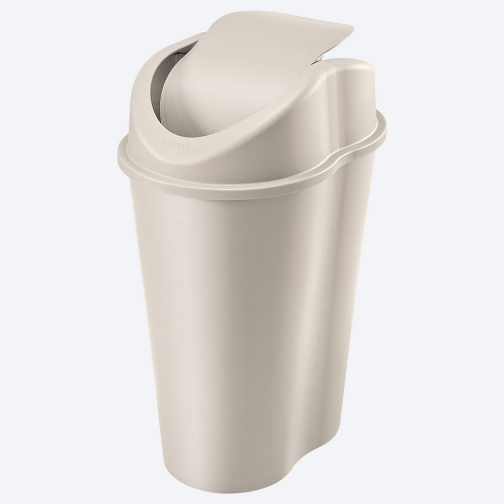 Papelera Style Tapa Vaiven 50 Litros img #1