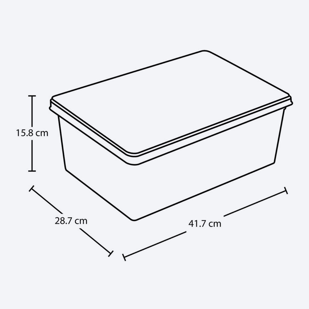 Combo Organización Caja Ultraliviana 1.5 Lt  6 Lt  12 Lt img #3