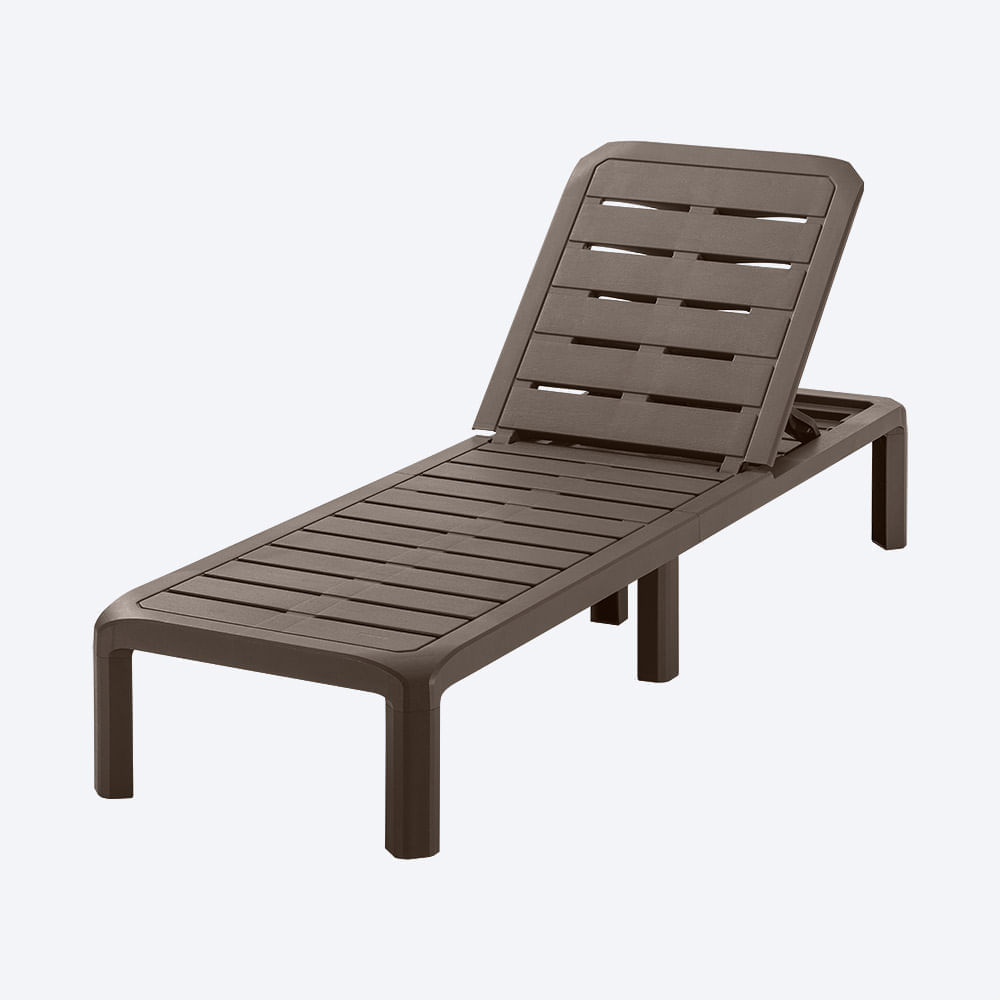 Combo Piscina 2 Camas Asoleadoras  1 Baúl 100 Lt Mocca img #4