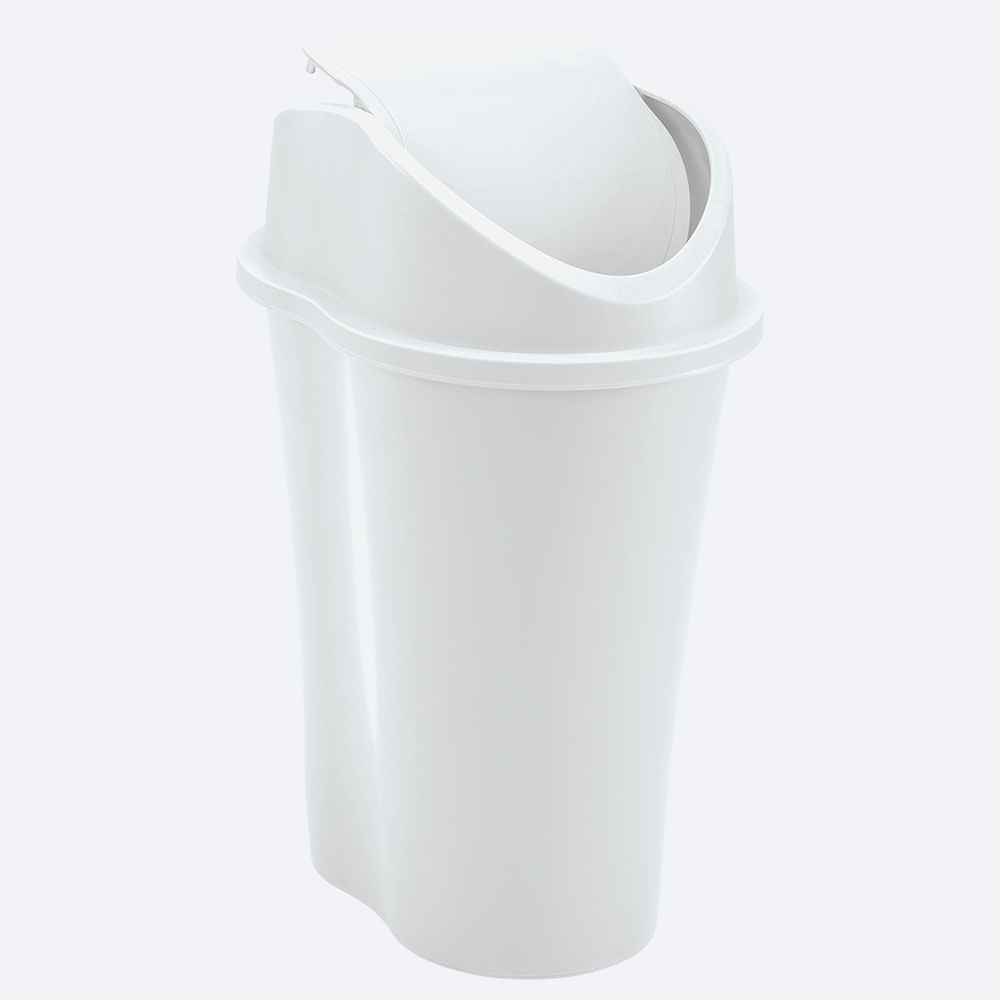 Papelera Style Tapa Vaiven 10 Litros img #3