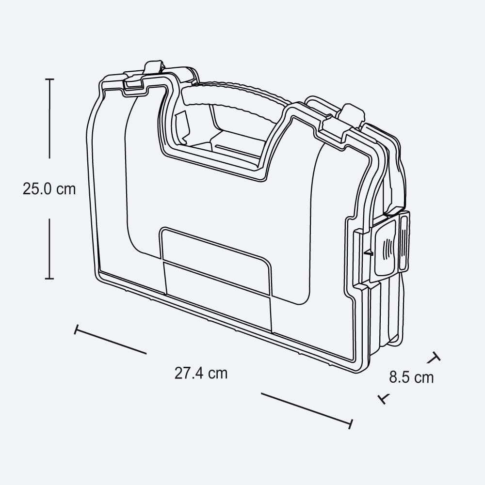 Caja Organizadora Doble Plegable 380 Milimetros img #5