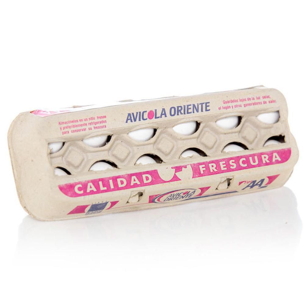Huevos AA AVICOLA DE ORIENTE blanco (12  und) img #1