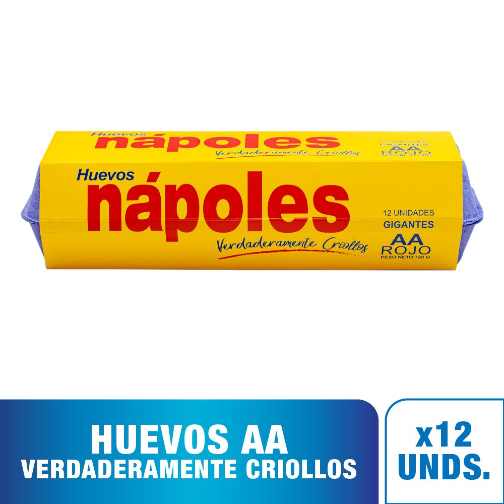 Huevos AA NAPOLES rojo (12  und) img #1