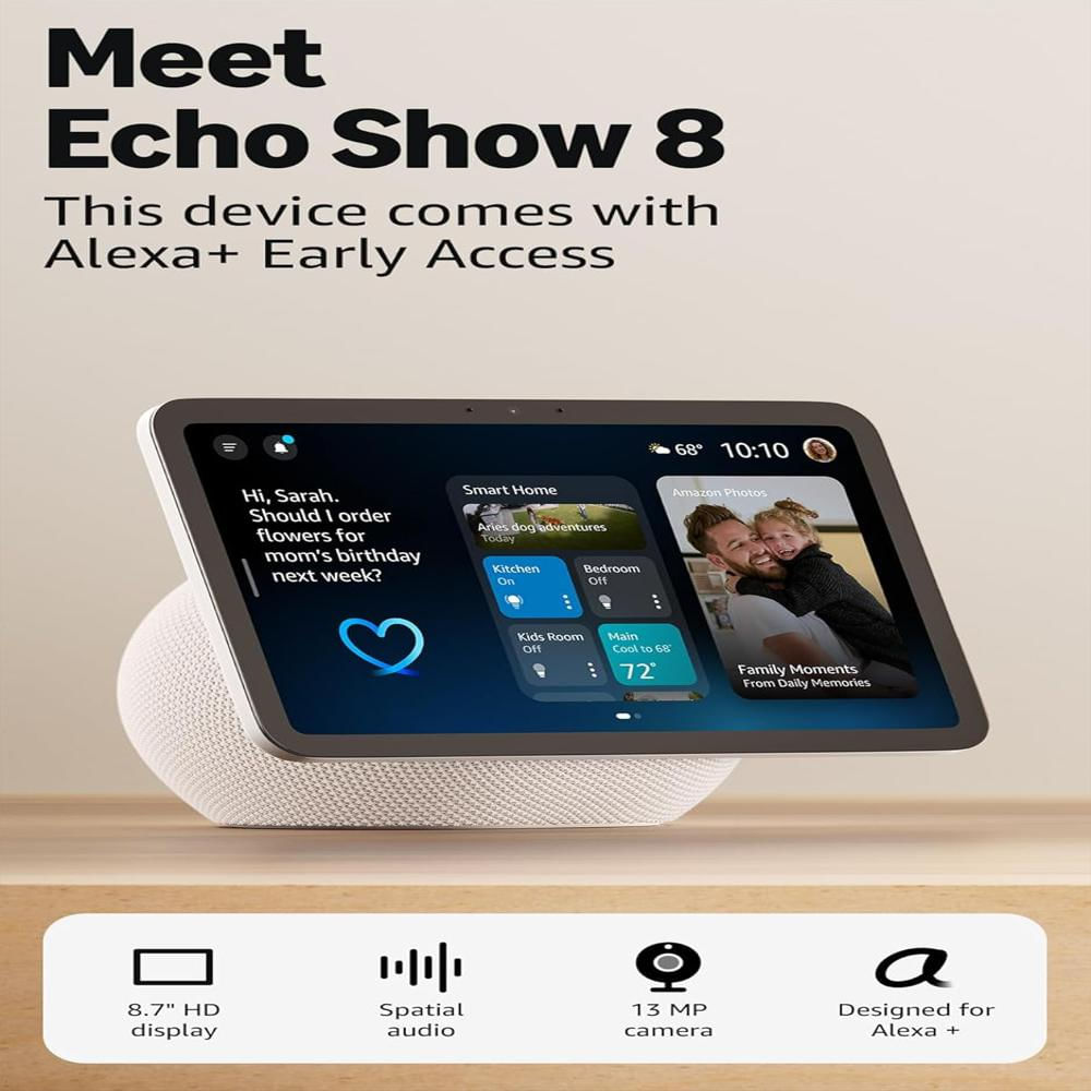 Amazon Echo Show 8 2025 Hd De 8.7 Pulgadas Blanco img #2