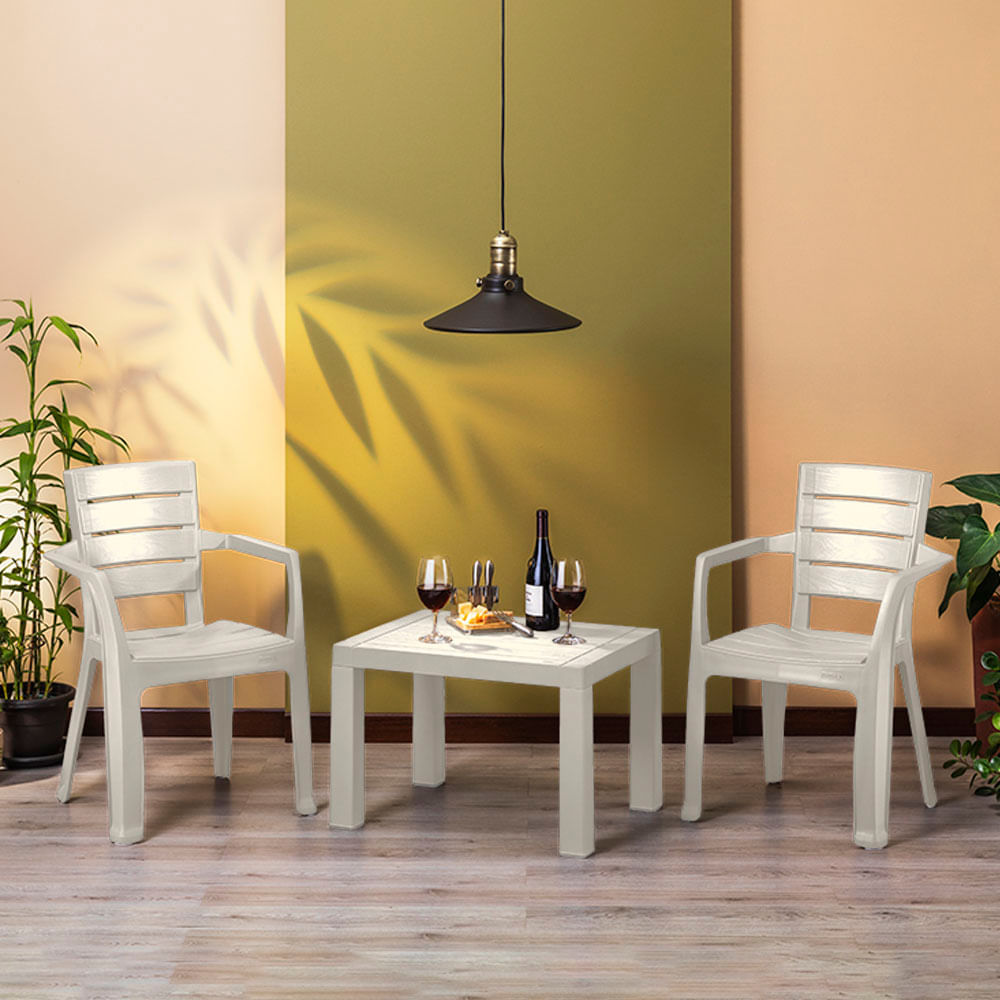 Combo Sala Barú (2 Sillas Con Brazo + 1 Mesa de Centro Rectangular) img #1