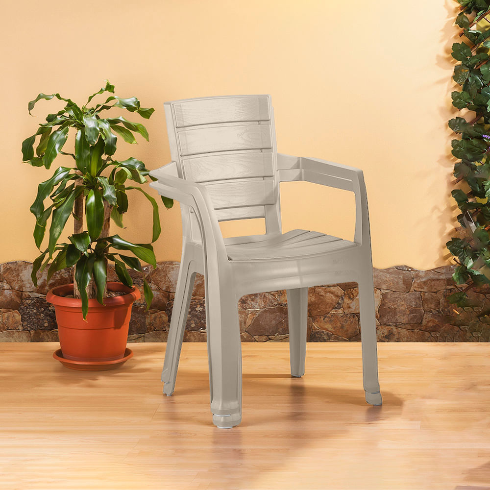 Silla Barú Con Brazos X 2 Und img #2