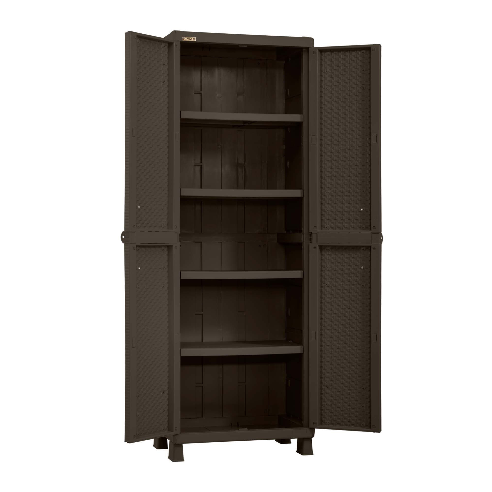 Combo Garaje Armario Grande Rattan Wengue  Caja Herramientas 20" Negra img #2