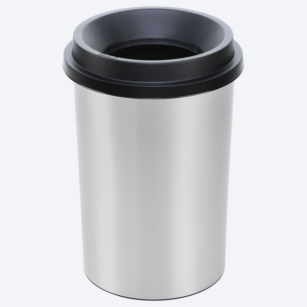 Papelera Evo Apariencia Metal 25 L img #2