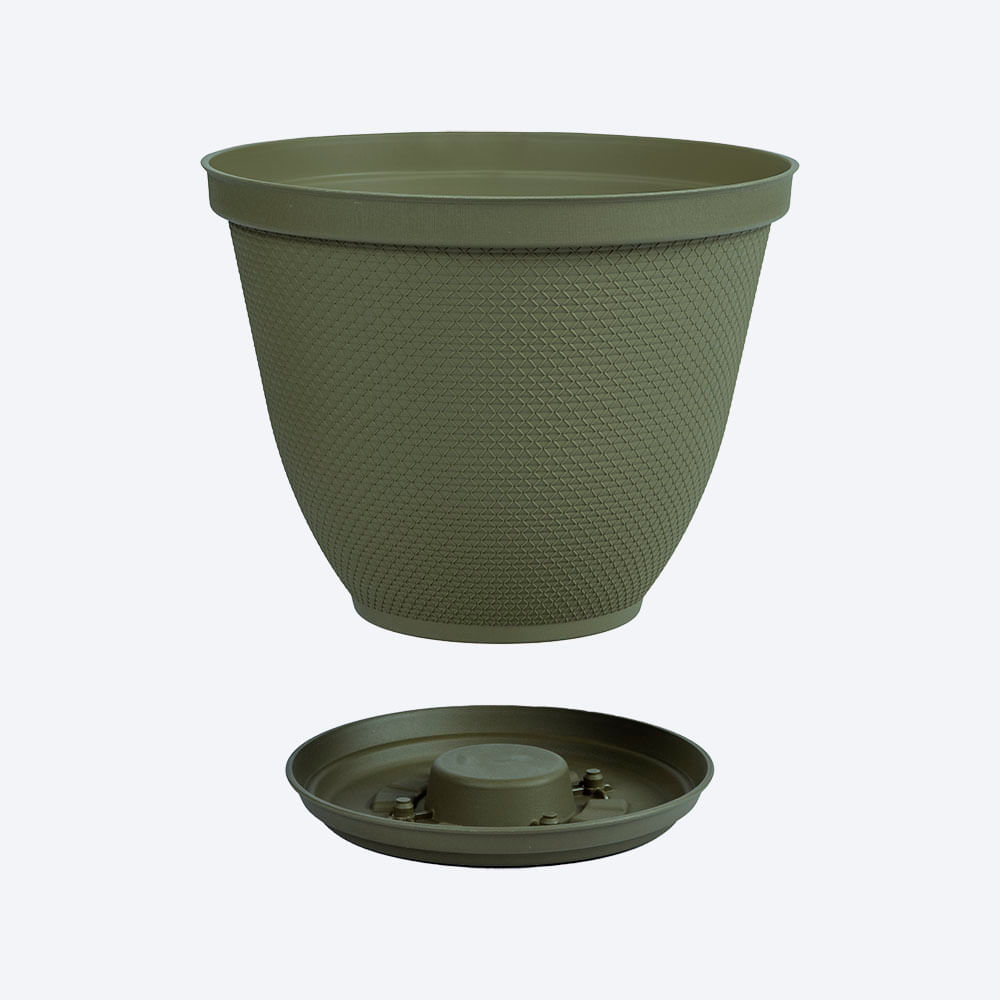 Matera Redonda Rafia 30 Cm con Plato img #3