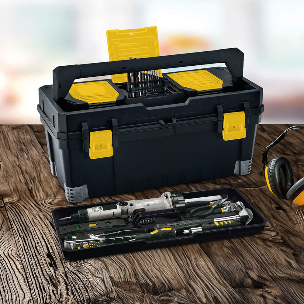 Caja Herramientas 23" Cerradura Plástica img #1