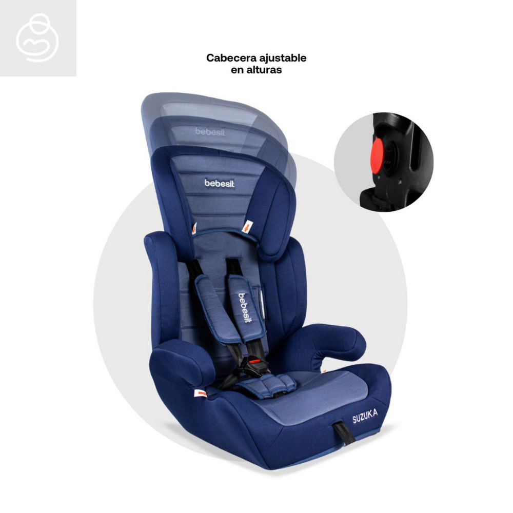 Silla para carro bebé Suzuka Grupo IIIIII BEBESIT img #3