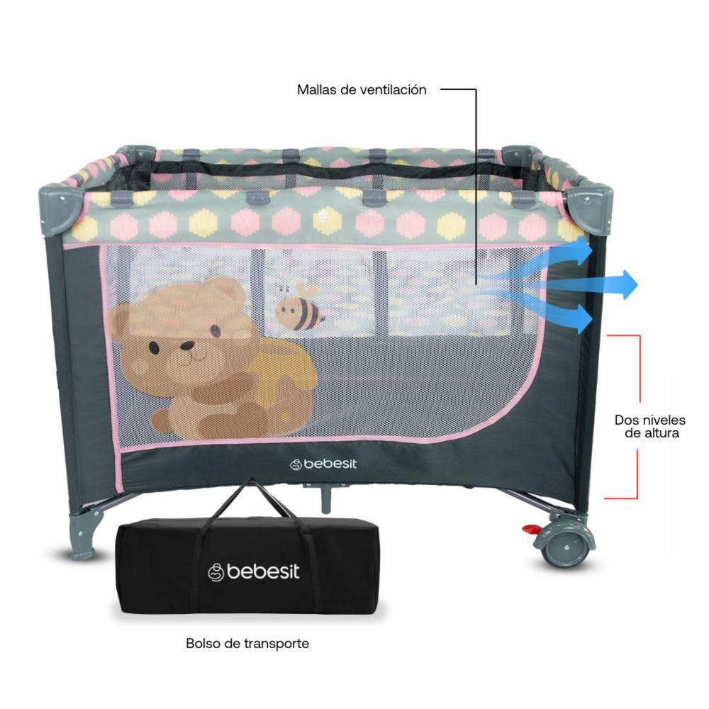 Cuna corral para bebé Relax BEBESIT img #3