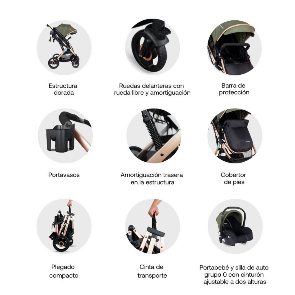 Coche Bebe Con Portabebe BEBESIT img #4