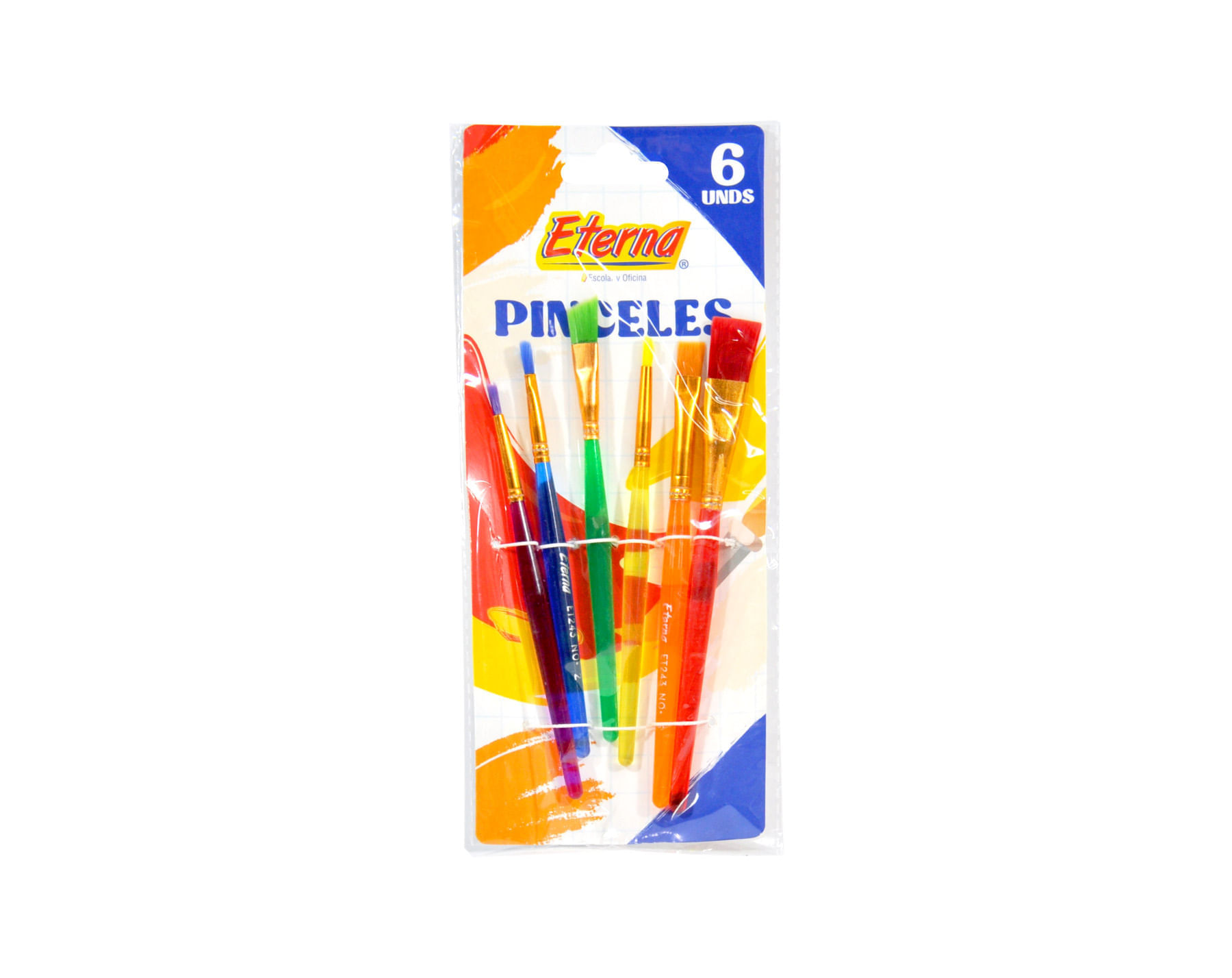 Set de Pinceles Multiusos Neón Eterna img #1